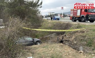 Kastamonu'da menfeze devrilen otomobildeki 1 kişi öldü, 4 kişi yaralandı