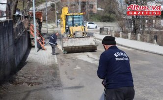 Küre'de cadde ve sokaklarda bayram temizliği yapıldı