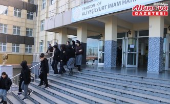 Of'ta deprem tahliye tatbikatı yapıldı