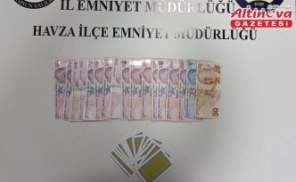 Samsun'da kumar oynayan 10 kişiye 116 bin 40 lira ceza kesildi
