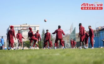 Trabzonspor, Çaykur Rizespor maçının hazırlıklarını sürdürdü