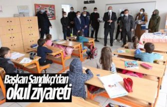 Başkan Sandıkçı'dan okul ziyareti