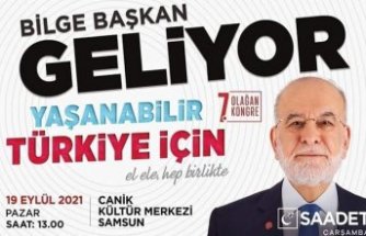 Temel Karamollaoğlu, Partisinin 7. İl Kongresi için Samsun'a Geliyor