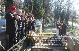 Samsunspor'un 33 yıl önceki trafik kazasında ölen futbolcusu Zonguldak'ta anıldı