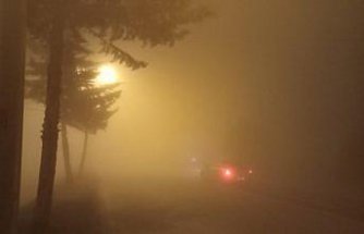 Terme'de yoğun sis trafiği olumsuz etkiledi