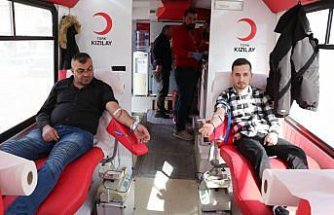 Havza'da Türk Kızılay 115 Ünite kan bağışı topladı