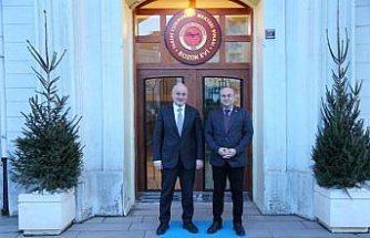 OMÜ Rektörü Ünal, Yozgat Bozok Üniversitesi Rektörü Yaşar'ı ziyaret etti
