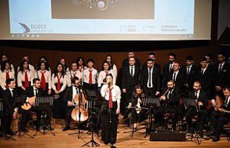 Düzce Üniversitesi'nde Türk Tasavvuf Müziği konseri düzenlendi