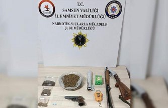 Samsun'da uyuşturucu operasyonunda yakalanan 3 kişi tutuklandı