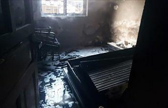 Karabük'te müstakil evde çıkan yangın hasara yol açtı