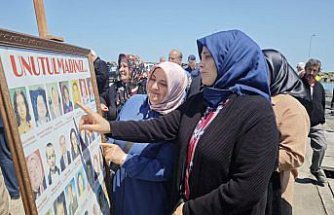 Trabzon'da 24 yıl önce deniz faciasında hayatını kaybeden 38 kişi törenle anıldı
