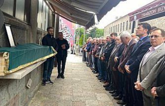 Trabzonlu ressam Abit Güner, son yolculuğuna uğurlandı