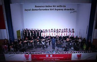 Bafra'da Türk Halk Müziği konseri düzenlendi