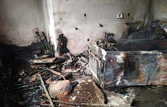 Rize'de evinde yangın çıkan kişi hayatını kaybetti