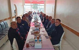 Göynücek’te muhtarlar için kahvaltı programı düzenlendi