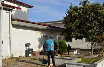 Ordu'da yükümlüler temizlik ve çevre düzenlemesi çalışması yaptı