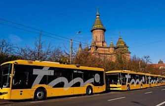 Romanya'da Bozankaya troleybüsleri tanıtıldı