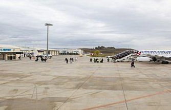 Amasya Merzifon Havalimanı Kasım ayında 14 bin 74 yolcuya hizmet verdi