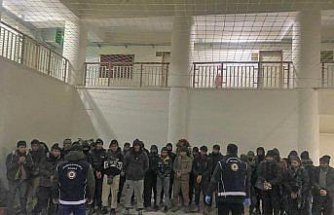 Amasya'da 37 düzensiz göçmen yakalandı