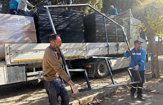 Bartın Belediyesinden Adıyaman'daki çevre düzenlemelerine destek