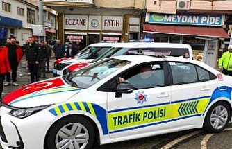 Bayburt'ta emniyet ve jandarma teşkilatı filolarına 34 yeni araç ekledi