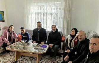 Havza Kaymakamı Ayvat'tan özel gereksinimli bireyler ve ailelerine ziyaret