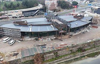 Karabük'te otobüs terminalinde yenileme çalışmaları sürüyor