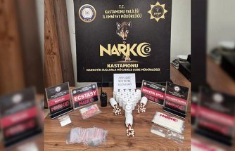 Kastamonu'da uyuşturucu operasyonunda yakalanan 3 zanlı tutuklandı
