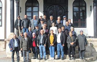 Mecitözü Kaymakamı Nayman'a teşekkür ziyareti