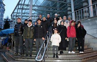 Of'ta öğrenciler sabah namazında buluştu