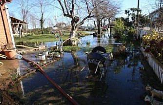 Ordu'da şiddetli rüzgarda oluşan dalgalar hasara neden oldu
