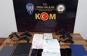Ordu'da tefecilik operasyonunda 1 şüpheli tutuklandı