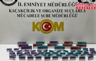 Samsun'da kaçakçılık operasyonunda 2 zanlı yakalandı