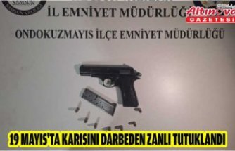 19 MAYIS'TA KARISINI DARBEDEN ZANLI TUTUKLANDI