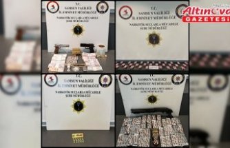Samsun'da uyuşturucu operasyonunda 7 zanlı yakalandı