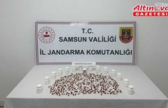 Samsun'da uyuşturucu operasyonunda yakalanan zanlı tutuklandı
