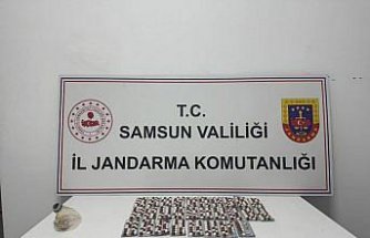 Samsun'da uyuşturucu operasyonunda 2 zanlı yakalandı