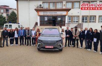Suluova'da öğrencilere Türkiye'nin yerli otomobili Togg tanıtıldı