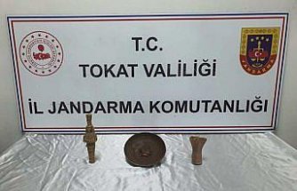 Tokat'ta tarihi eser operasyonunda 1 kişi gözaltına alındı