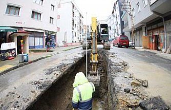 Trabzon'da yağmur suyu altyapısını güçlendirmek için çalışma yapılıyor