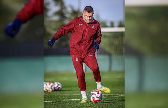 Trabzonspor, Gençlerbirliği maçı hazırlıklarını sürdürdü