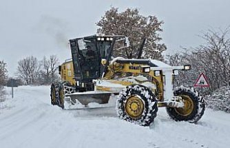 Amasya, Tokat, Sinop, Çorum ve Kastamonu'da kar nedeniyle 574 köy yolu ulaşıma kapandı
