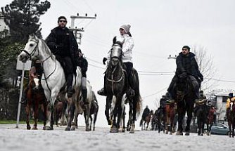 Atlı safari tutkunları Düzce'de buluştu
