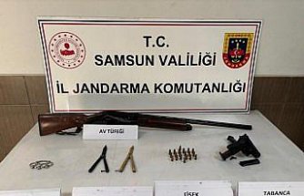 Çarşamba'da silah kaçakçılığı operasyonunda 1 zanlı yakalandı