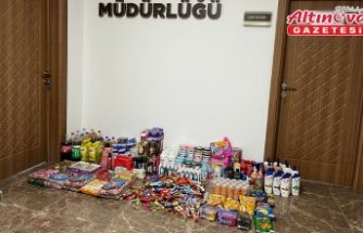 Çorum'da bakkalda bulunan tarihi geçmiş 934 ürüne el konuldu