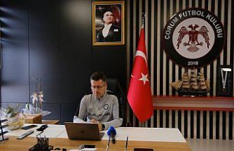 Çorum FK Teknik Direktörü Eroğlu, AA'nın “Yılın Kareleri“ oylamasına katıldı