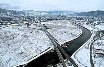 Çorum'da kar yağışı etkili oldu