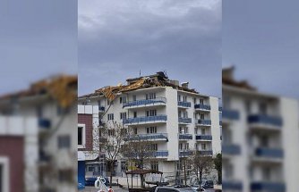 Denizli'de fırtına hayatı olumsuz etkiledi