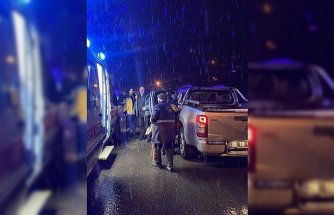 Giresun'da rahatsızlanan 98 yaşındaki kişi hastaneye ulaştırıldı