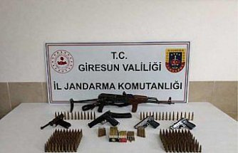 Giresun'da silah kaçakçılığı operasyonu
